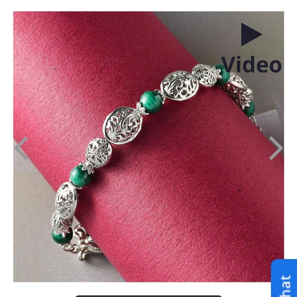 Karis african malachite bracelet 15.60gm NWT